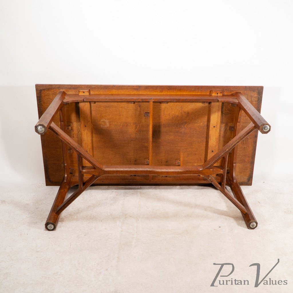 Gordon Russell, Arts & Crafts Cotswold School Oak Hayrake Stretcher ...